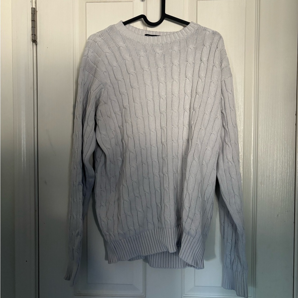brandy melville cable knit sweater
